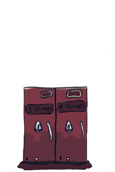Stamp machine